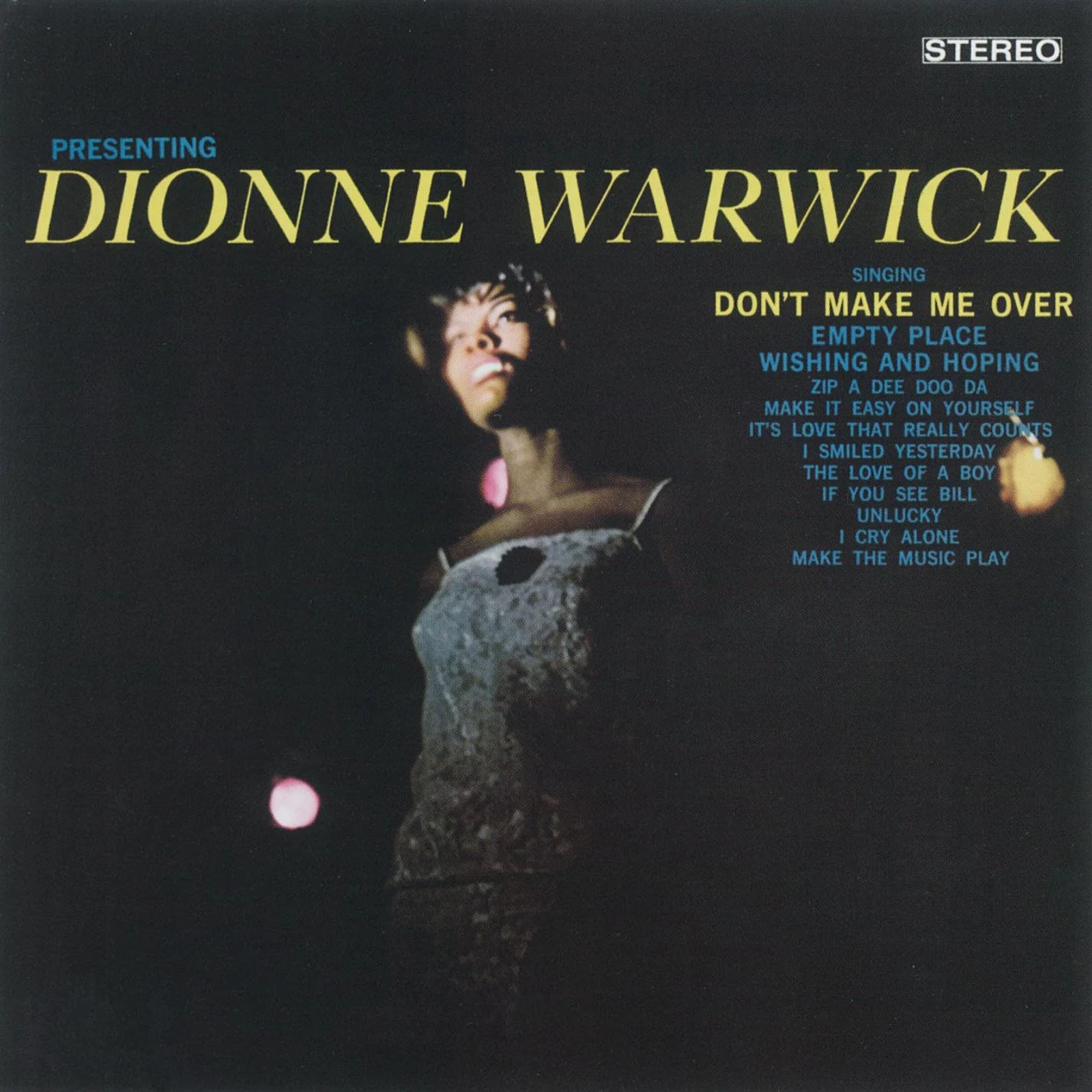 (1963) Presenting Dionne Warwick — album cover