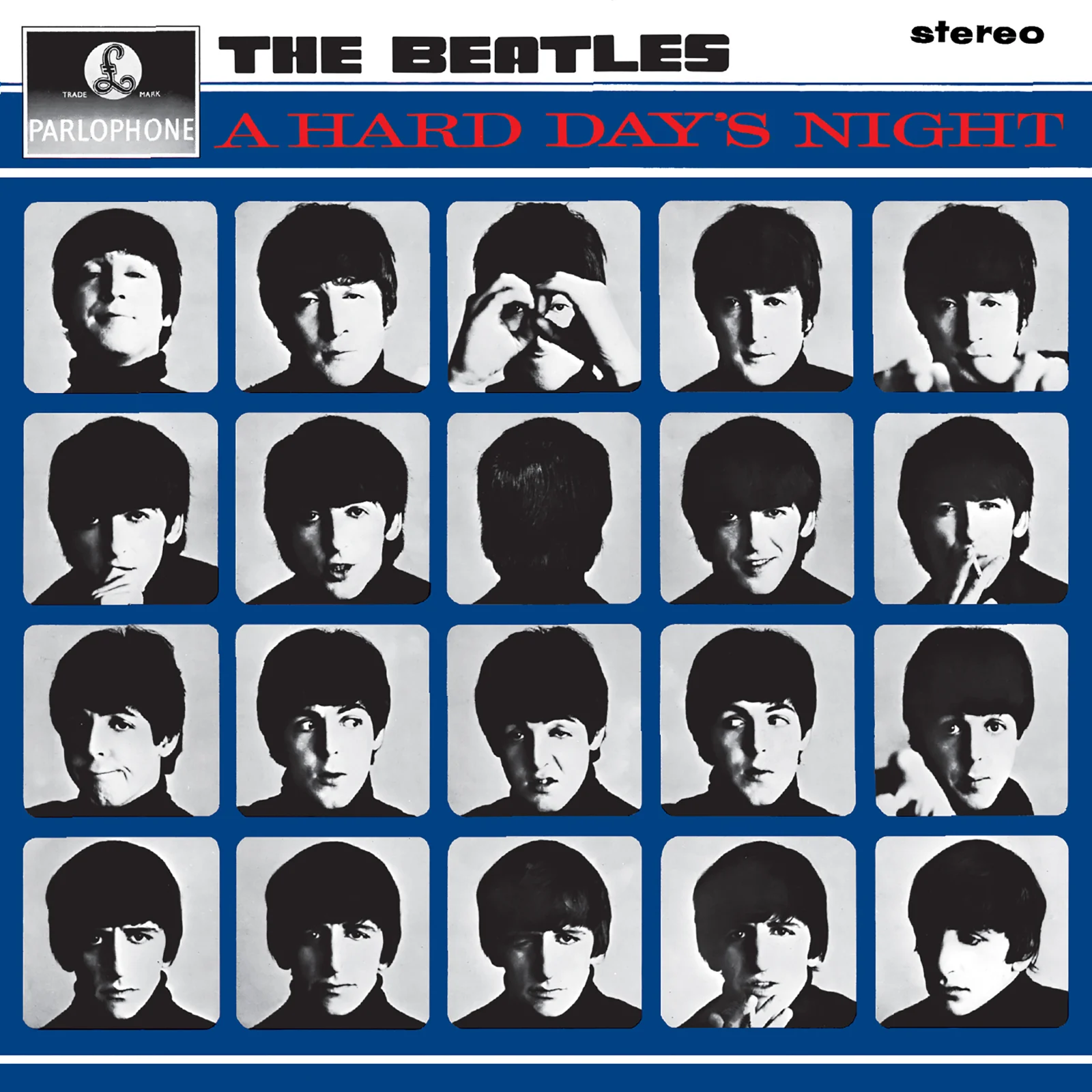 (1964) A Hard Day's Night — album cover