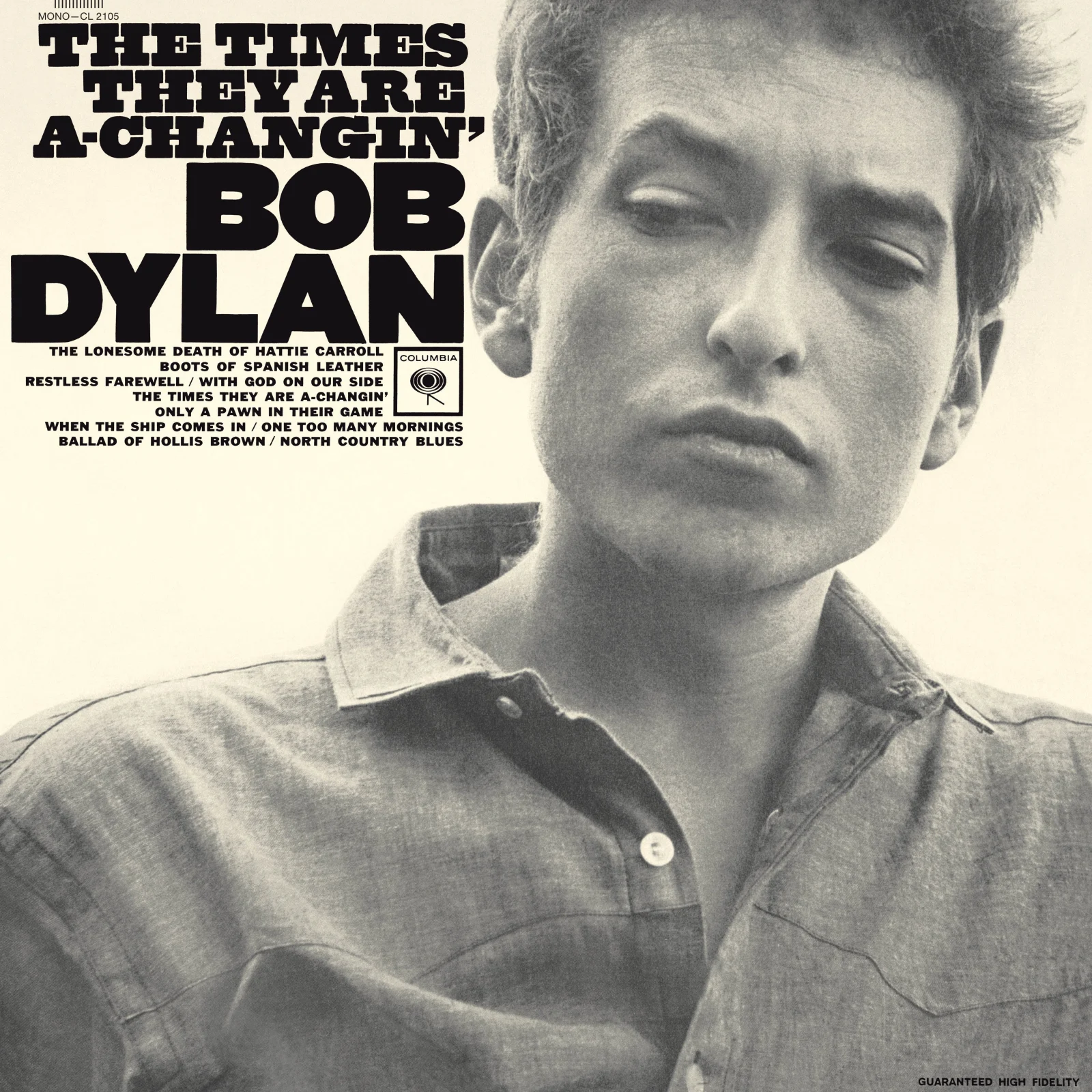 (1964) The Times They Are a-Changin' — album cover